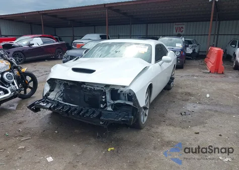 2022 Dodge Challenger Gt from USA, damaged, VIN 2C3CDZJG5NH168760